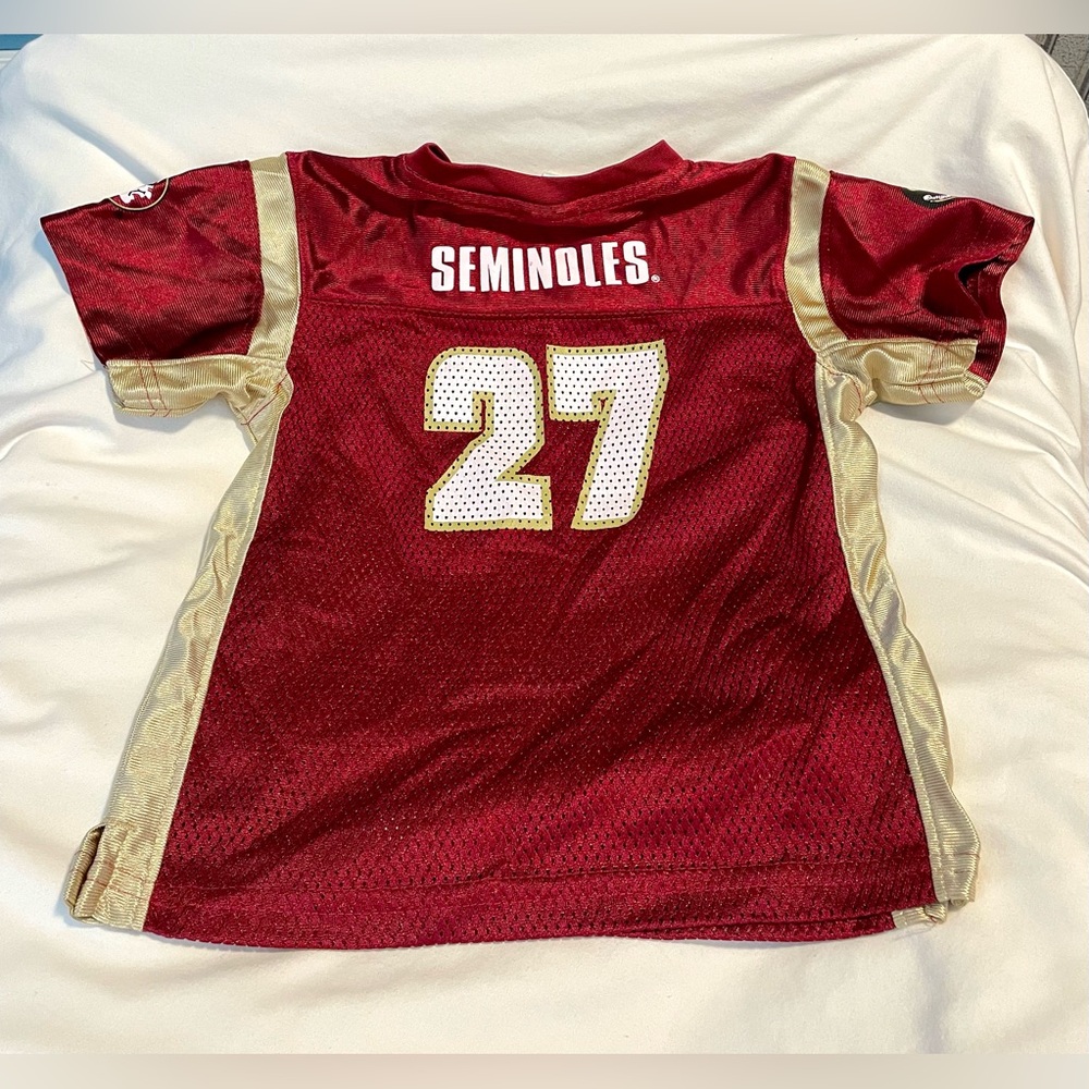 *EUC* Florida State Seminoles Football Jersey - Baby/Toddler Size 3T - FSU Noles - Picture 2 of 9